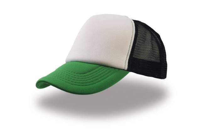 Atlantis Rapper Cap – White / Green