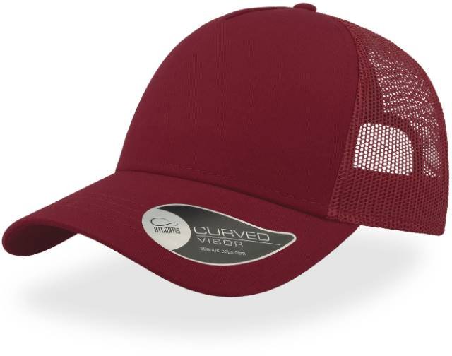 Atlantis Rapper Cotton Cap – Burgundy / Burgundy
