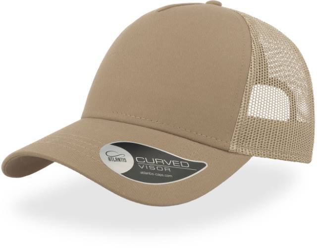 Atlantis Rapper Cotton Cap – Khaki / Stone
