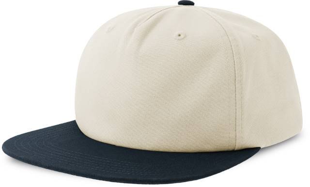 Atlantis Cruz Cap – Off White / Navy