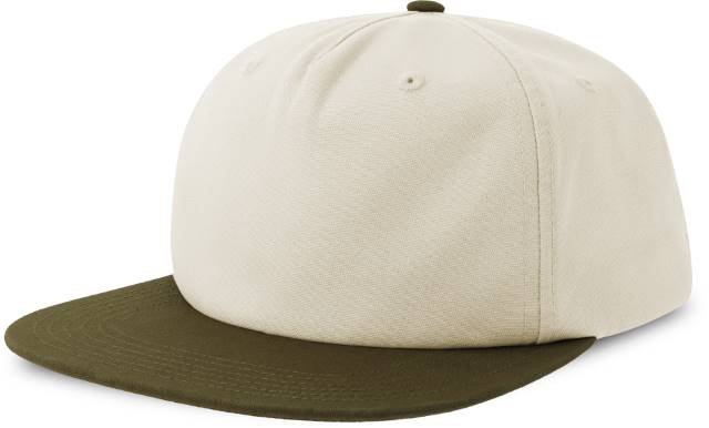 Atlantis Cruz Cap – Off White / Olive