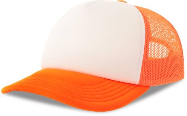 Atlantis Kid Rapper-S Cap – White / Orange Fluo
