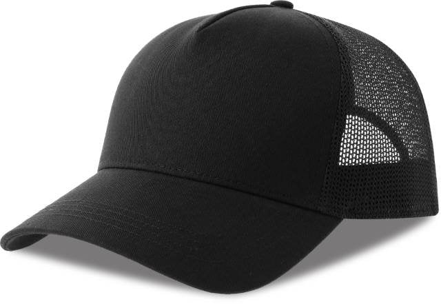 Atlantis Rapper Cotton-S Cap – Black / Black