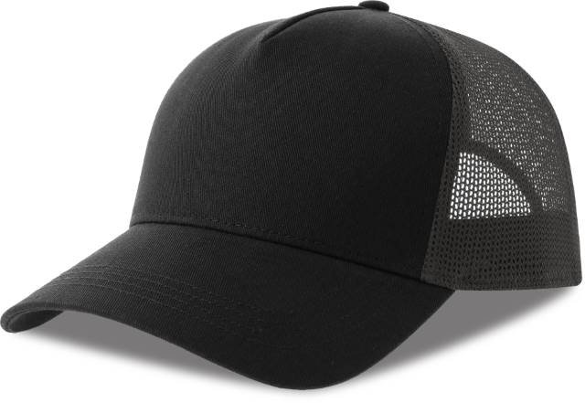 Atlantis Rapper Cotton-S Cap – Black / Dark Grey