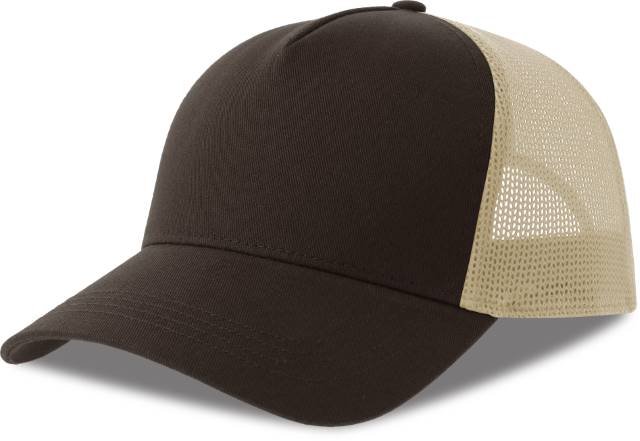 Atlantis Rapper Cotton-S Cap – Brown / Stone