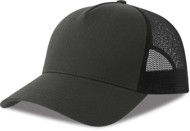Atlantis Rapper Cotton-S Cap – Dark Grey / Black