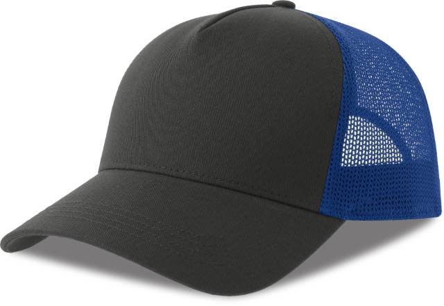 Atlantis Rapper Cotton-S Cap – Dark Grey / Royal