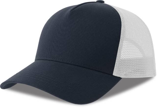 Atlantis Rapper Cotton-S Cap – Navy / White