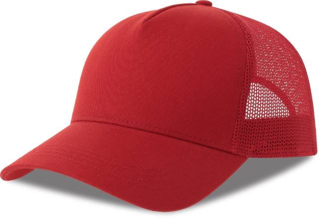 Atlantis Rapper Cotton-S Cap – Red / Red