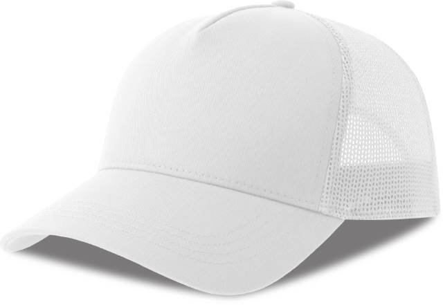 Atlantis Rapper Cotton-S Cap – White / White