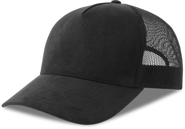 Atlantis Rapper Suede-S Cap – Black