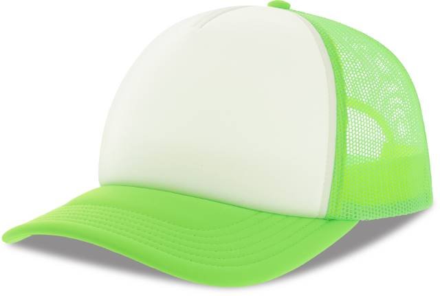 Atlantis Rapper-S Cap – White / Green Fluo