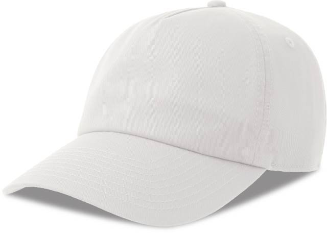 Atlantis Dad Hat-s Five Cap – White