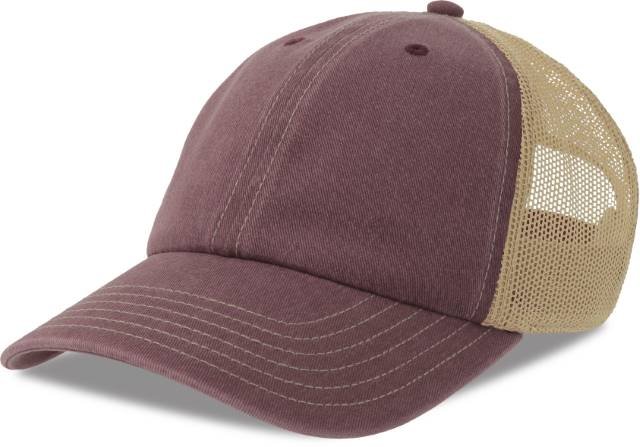 Atlantis Teon Cap – Burgundy / Khaki