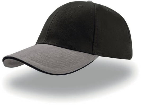 Atlantis Liberty Sandwich Cap – Black / Grey