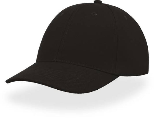 Atlantis Liberty Six Buckle Cap – Black