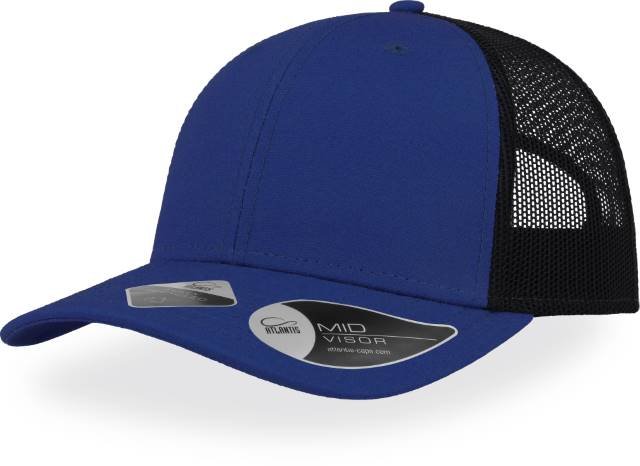 Atlantis Recy Three Cap – Royal / Black