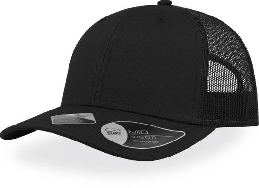 Atlantis Recy Three Cap – Black / Black