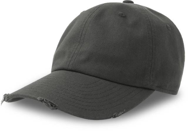Atlantis Dad Hat Destroyed-S – Dark Grey