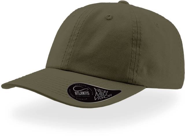 Atlantis Dad Hat Destroyed-S – Olive
