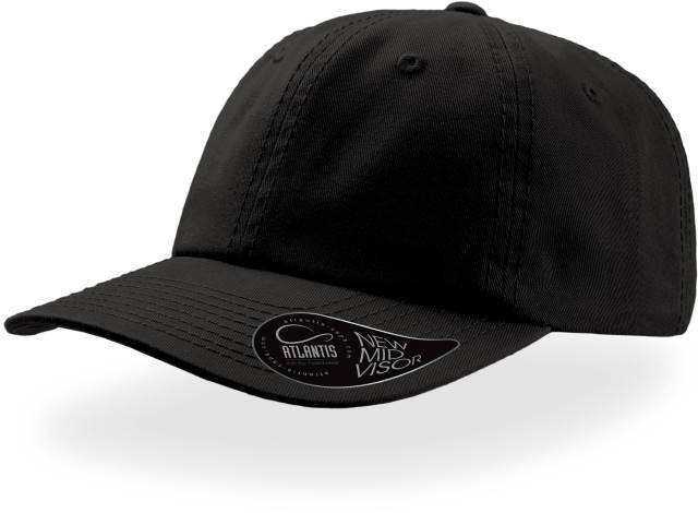 Atlantis Dad Hat Destroyed-S – Black