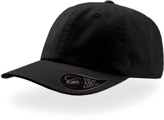 Atlantis Dad Hat Destroyed-S – Black