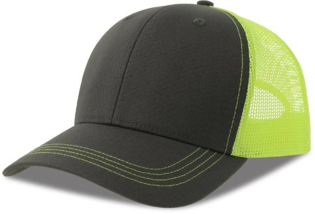 Atlantis Sonic-S Cap – Dark Grey / Yellow Fluo