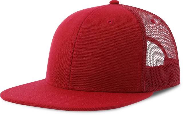 Atlantis Snap Mesh-S Cap – Red / Red