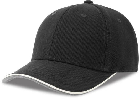Atlantis Pilot Piping Sandwich-S Cap – Black