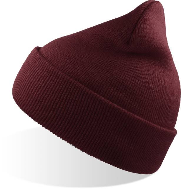 Atlantis Wind-S Beanie with Pompom – Burgundy