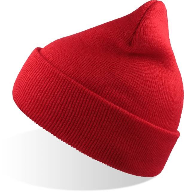 Atlantis Wind-S Beanie with Pompom – Red