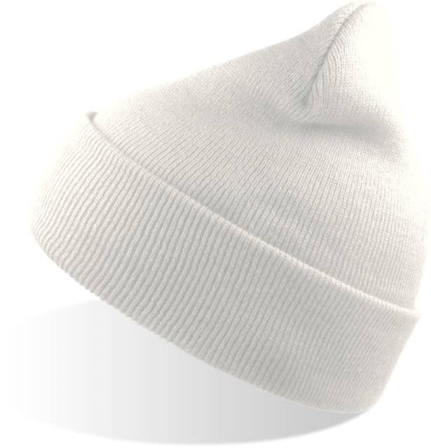 Atlantis Wind-S Beanie with Pompom – White