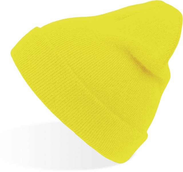 Atlantis Wind Beanie – Yellow Fluo