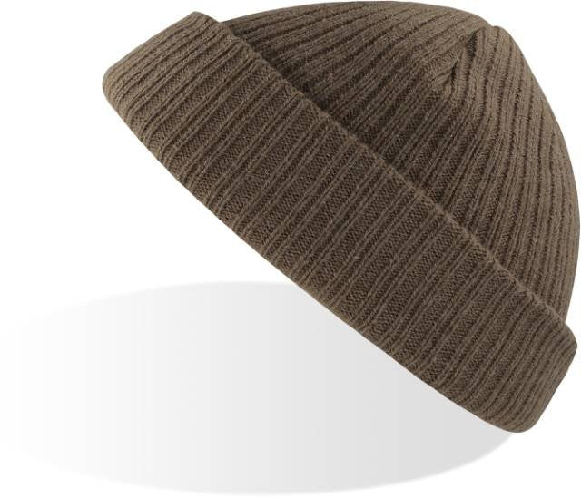 Atlantis Docker Beanie – Dove Grey Melange