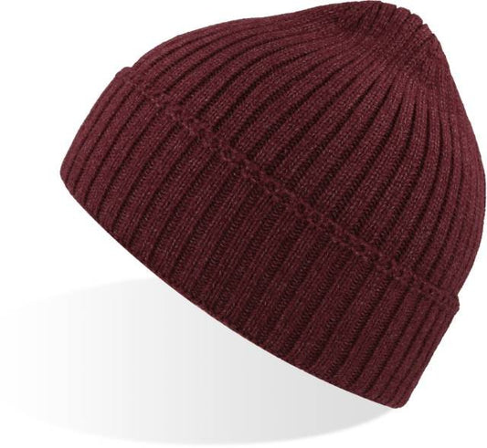 Atlantis Viral Beanie – Burgundy Melange