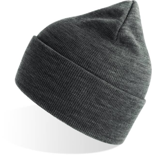 Atlantis Pure Beanie – Dark Grey Melange