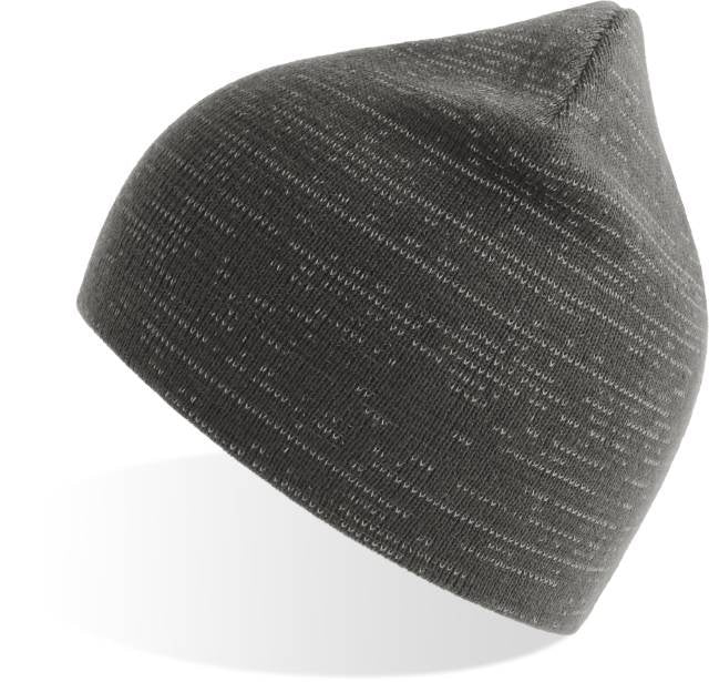 Atlantis Shine Beanie – Dark Grey Melange