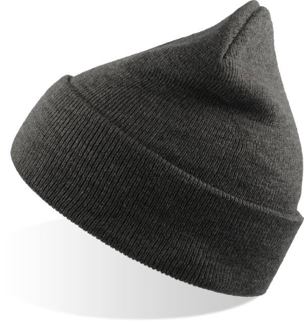 Atlantis Wind-S Beanie with Pompom – Dark Grey