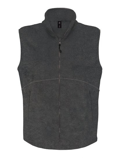 B&C COLLECTION Unisex Fleece Traveller+ – Charcoal (Solid)