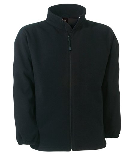B&C COLLECTION Unisex Fleece WindProtek – Black