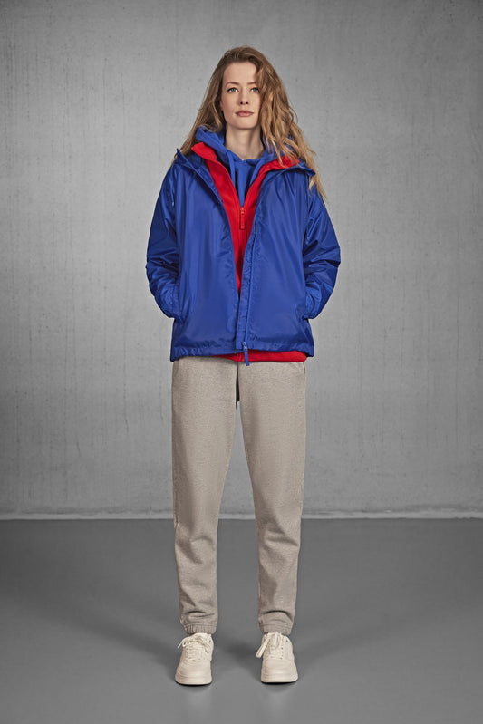 B&C BE INSPIRED #Reset Lined Windbreaker