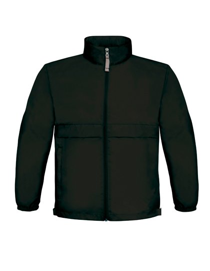 B&C COLLECTION Kids' Jacket Sirocco – Black