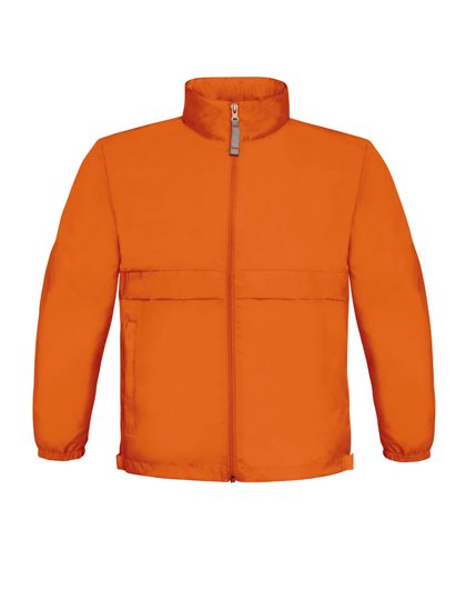 B&C COLLECTION Kids' Jacket Sirocco – Orange