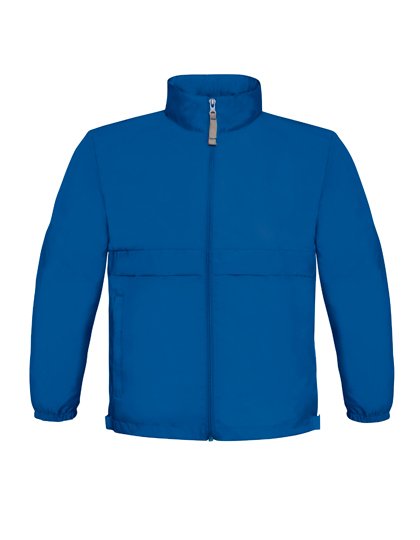 B&C COLLECTION Kids' Jacket Sirocco – Royal Blue