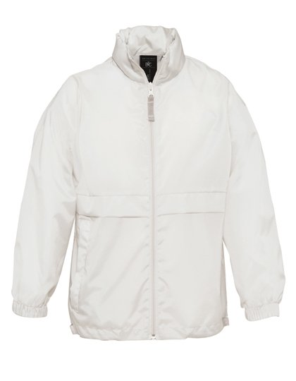 B&C COLLECTION Kids' Jacket Sirocco – White