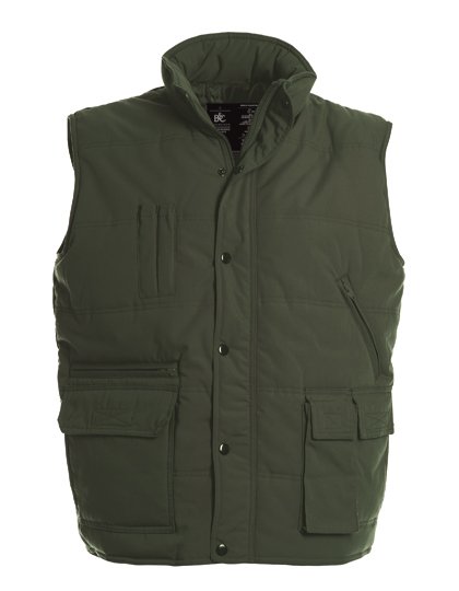 B&C COLLECTION Unisex Bodywarmer Explorer – Olive
