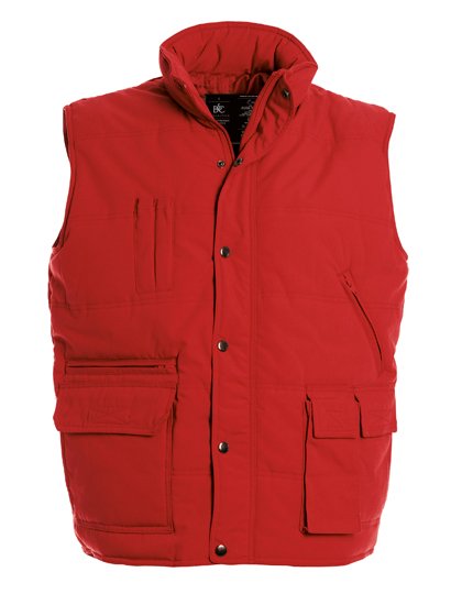 B&C COLLECTION Unisex Bodywarmer Explorer – Red