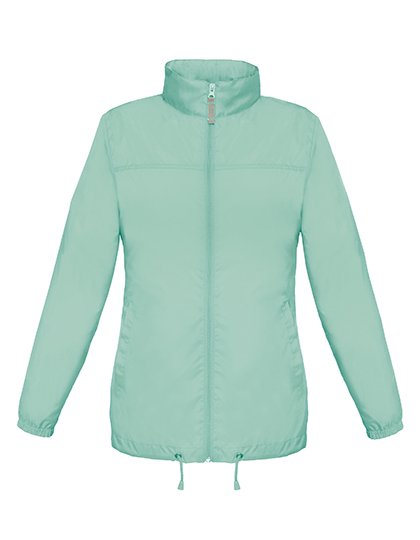 B&C COLLECTION Women's Jacket Sirocco – Pixel Turquoise