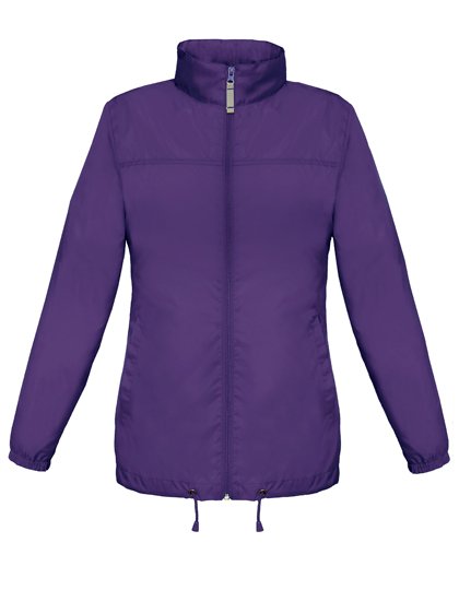 B&C COLLECTION Women's Jacket Sirocco – Purple