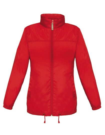 B&C COLLECTION Women's Jacket Sirocco – Red